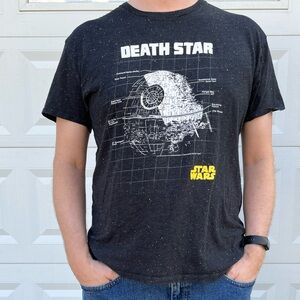 Star Wars Death Star Black T-Shirt